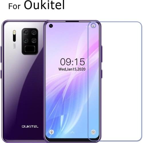 2-1Pc For Oukitel C18 C17 Pro C19 Glass Screen Protector Scratch proof Smartphone LCD Film On Oukitel C 19 17 18 Pro Glass Cover