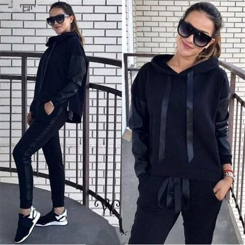 2019 Ribbons Drawstring Cotton Promotion Full Standard Hooded Casual Solid Slim Europe And The Leisure New Lady Hoodie