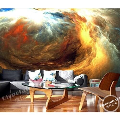 Custom murals 3D, star Nebula for the living room bedroom ceiling TV background wall waterproof papel de parede