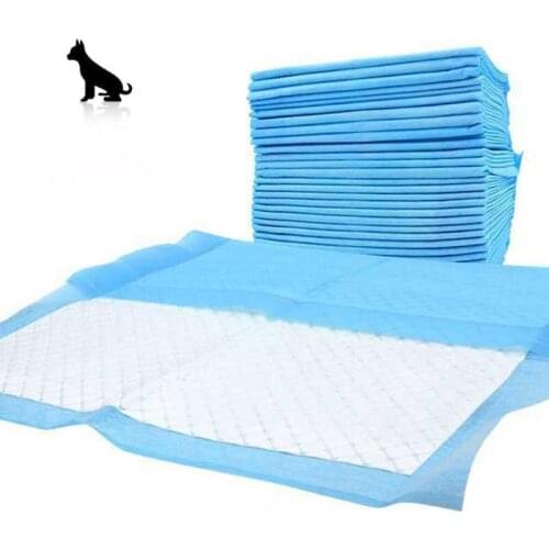 4 Size Pet Diapers Absorbent Pet Dog Training Urine Pad Diapers For Puppy Dog Cleaning Deodorant Diapers Pet Supplies Toilet Mat