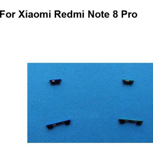 Side Button For Xiaomi Redmi Note 8 Pro Power On Off Button + Volume Button Side Buttons Set Replacement Red mi Note 8 Pro 8Pro