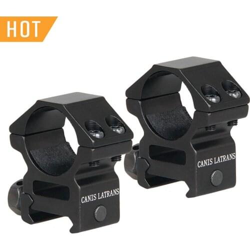 Canis Latrans AIR 25/30MM 6063 Aluminum Finish Coating Anodic Oxidation Double Wide Scope Mount For Outdoor Hunting OS24-0120B