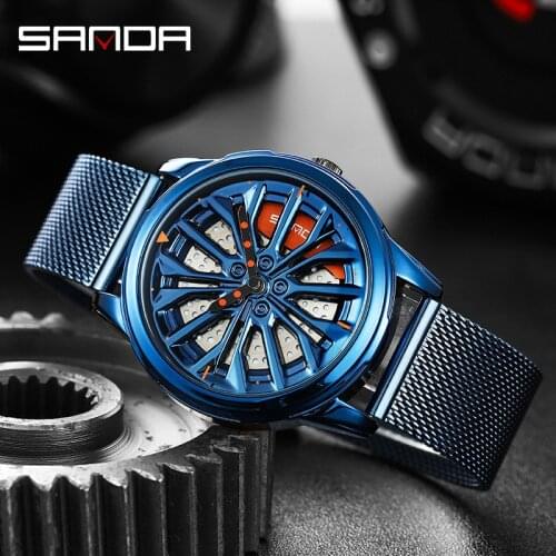 Men Watches Luxury Famous Men Stainless Steel Mesh Luminous Waterproof Watch Men Quartz Watch Relogio Masculino Men Wristwatch