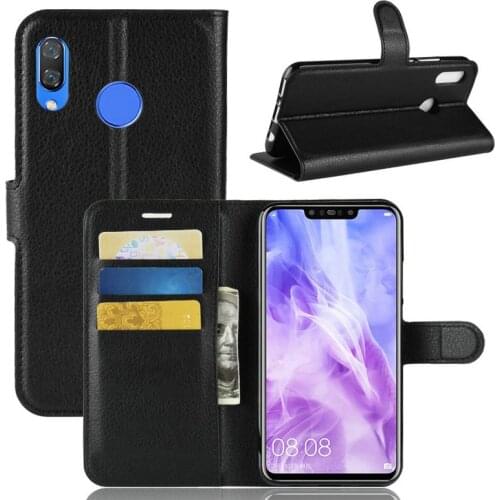 For Huawei nova 3 nova3 PAR-LX1 PAR-LX1M PAR-LX9 Wallet Phone Case for Huawei nova 3i nova3i INE-LX2 Flip Leather Cover Case