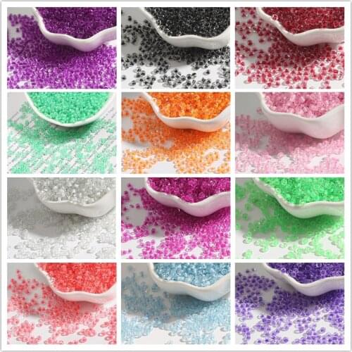 Dye Core Rice Beads Glass Beads Handmade Diy Jewelry Materials Homemade Earrings Tassel Loose Beads2mm 1000pcs /3mm500pcs