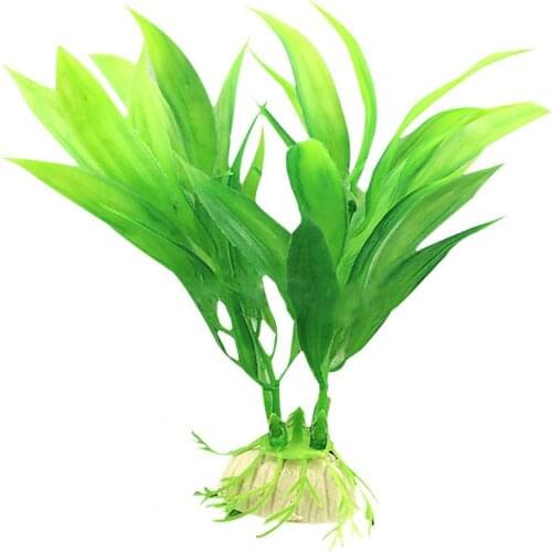 Faux Waterweeds Realistic Vivid Lifelike Imitation Water Plant Fish Tank Decor for Garden Artificial Flowers Decor Accessories
