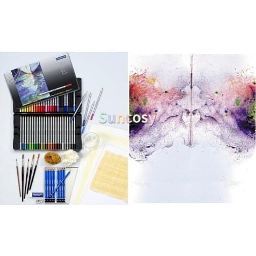 Staedtler Karat Aquarell Premium Watercolor Pencils Set of 24/48/60 Colors (125M24/48/60), for A Wide Range of Creative Effects