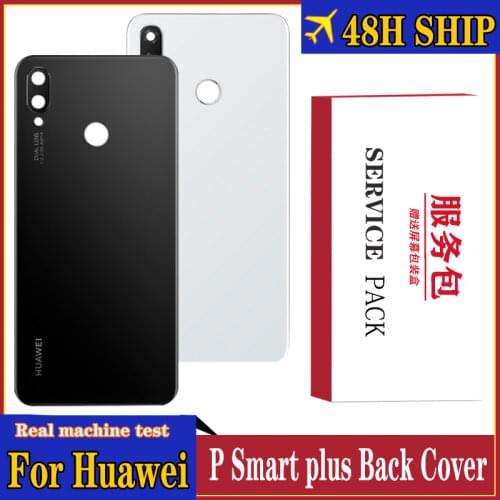 Original Battery Cover for Huawei P Smart Plus Back housing Replacement Repair Parts Apply to P Smart + INE-LX1 INE-L21 Nova 3i