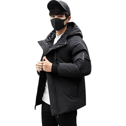 2019 Winter New Style Mens down Jacket Short Korean-style Warm down Coat MenS Wear Jacket