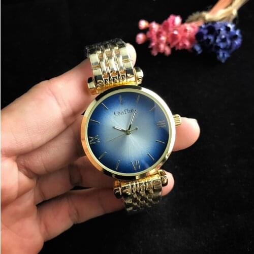 New Womens Watches Stainless Steel Strap Butterfly Buckle Brand Quartz Watch Girls Favorite Gift First Choice