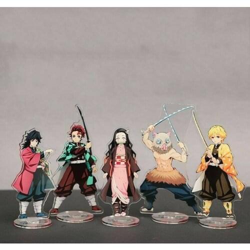 Demon Slayer: Kimetsu no Yaiba Full Set Stand Figure Kamado Tanjirou Nezuko Cosplay Gifts