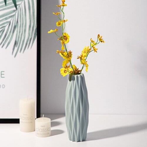 Modern Flower Vase Home Nordic Style Flower Arrangement Living Room Ceramic Flower Pot Flower Basket Nordic Decoration Vases