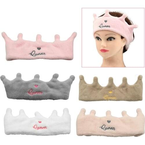 Hot style ladies crown styling wash hair band a variety of colors to choose the makeup hair band