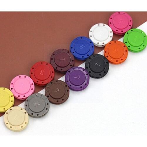 1 Pair Magnetic Sewing Button Strong Magnet Textile Leather Invisible DIY Button Accessories Clothing Pants Shirts F4Y1