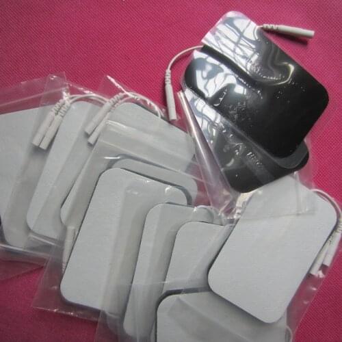 10Pairs/lot Self-stick Electrode Pads(6*9cm) for Tens Electrodes Machine EMS Facial Body Massage Machine