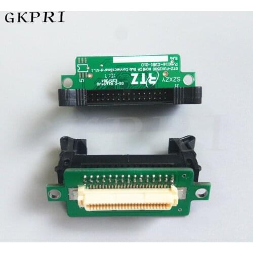 4pcs free shipping Inkjet printer Flora connect board RTZ LJ320K LJ3204K LJ3208K connector card transfer for Konica 512 head