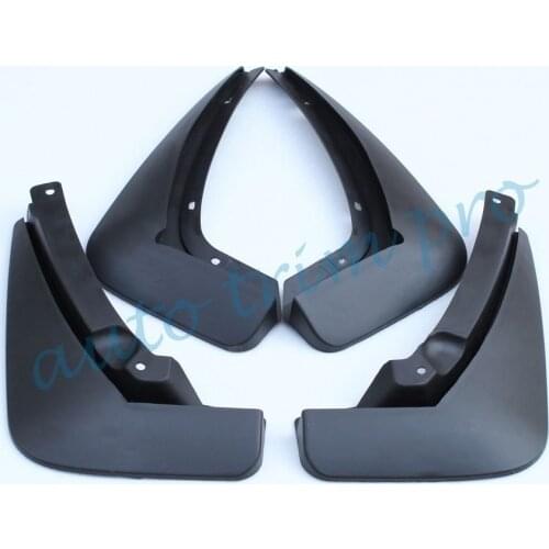4pcs Mudflap Fender Splash Guard Protector Trim For Jaguar XE X760 2016 2017 Mudapron Dirtboard Accessories