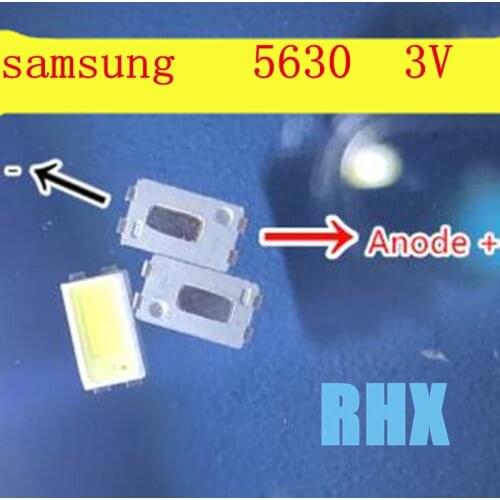 200Pieces/lot for TV backlight LJ64-03035A repair Samsung 5630 SMD 5730led lamp Beads 3V