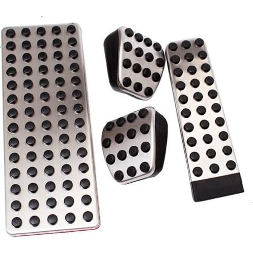 Car Foot Rest Pedal Pad Cover For Mercedes Benz W140 W220 W221 S Class AT/MT 1993-2012 Car Accessories