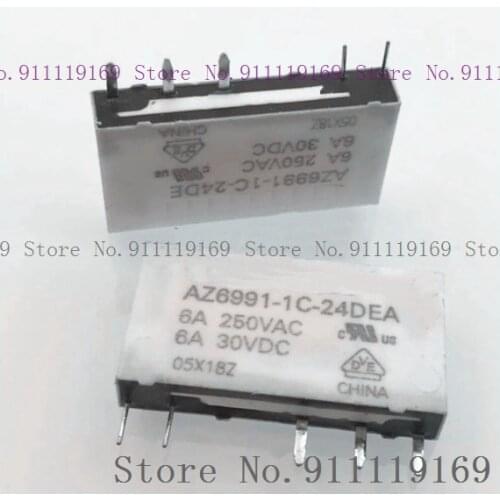 AZ6991-1C-24DEA 6A 5 HF41F-24V
