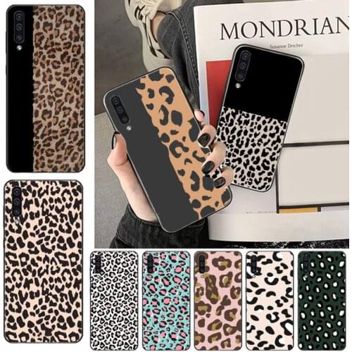 Ottwn Leopard Print Pattern Phone Case For Samsung galaxy S 7 8 9 10 20 edge A 6 10 20 30 50 51 70 note 10 plus