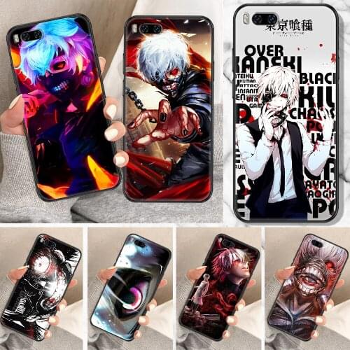 Tokyo Ghoul Anime Phone Case For Xiaomi Mi Note 8 9 10 11 9T 10T A3 Lite Pro Ultra black fashion hoesjes painting back silicone