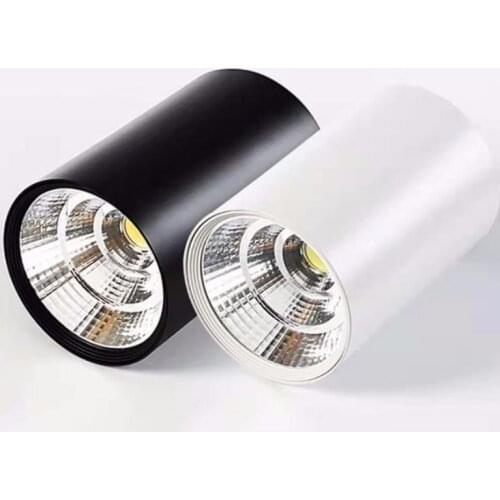 Cylinder Lamp Dimmable Ceiling Downlight 5W 7W 9W 12W 15W 18W 24W 30W 36W AC85-265V Lamp COB Led Spot Light