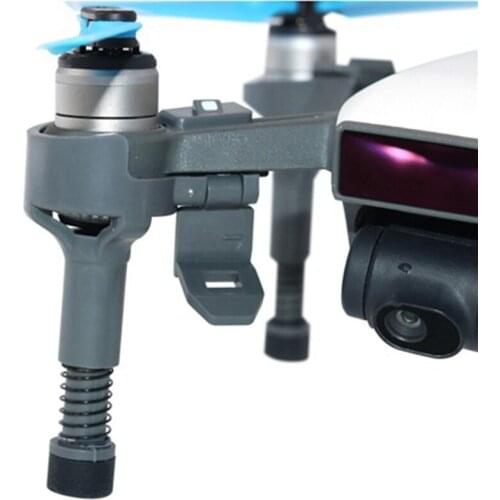 For DJI Spark Shock Absorb Landing Gear Heightened Extender Upgrade Landing Gear Riser Kit for Spark Drone Accessories