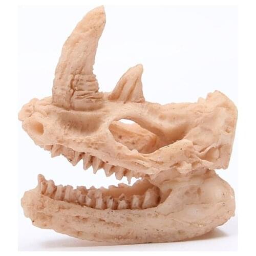 Resin Artificial Skull Skeleton Decoration Aquarium Decorative Ornaments for Fish Tank Cave Landscape Pet Reptile House
