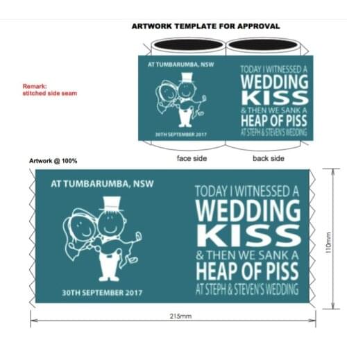 Hot Sale Customer LOGO Printed Stubby Holders ,Beer Can coolers for Wedding Gift , 110pcs/lot Free Shipping