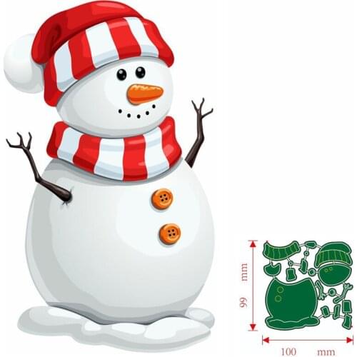Metal Cutting Dies snowman DIY Scrapbooking Paper Cards Decorative Craft Embossing