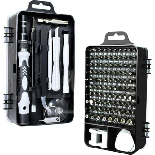 115 in 1 Repair Tool Set Magnetics Precision Screwdriver Set Fit Computer Pc Phone Repair Tool Set Kits