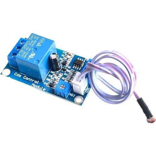 XH-M131 DC 12V Light Control Switch Photoresistor Relay Module Detection Sensor 10A brightness Automatic Control Module