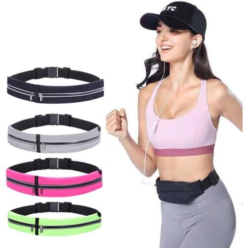 Running Belt Waist Lycra Waterproof Multifunctional 6In Phone Pouch Trail Sports Band Fanny Pack Gym Bag Accessories For Men