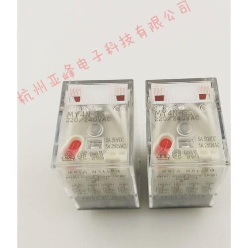 Four-Group Conversion 14-Leg 3a250vac Light Included Relay for MY4N-GS-220/240VAC