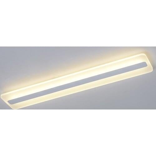 Led rectangular ceiling lamp modern minimalist room lights balcony aisle corridor hallway entrance lamp