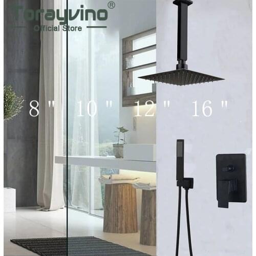 Torayvino Black Shower Systems