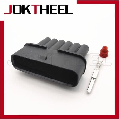 1/5/10/20sets black 6 Pin waterproof male auto electric accelerator pedal socket plug wire connector for Toyota Mitsubishi Mazda