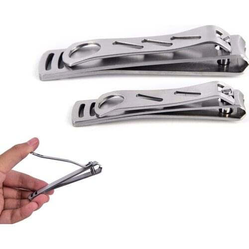 1Pc Stainless Steel 360 Degree Rotatable Nail Clipper Cutter Trimmer Nail Scissors Drop Shipping