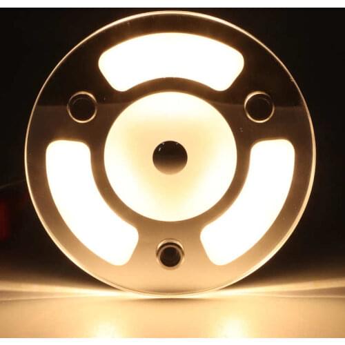 12V/24V Ceiling Light Interior LED Reading Lamp W/Dimmable Switch for RV/Caravan/Camper/Boat Mini Section New