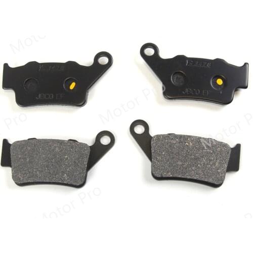 Motorcycle Accessories Organic Rear Brake Pads For CCM 404E 404 DS Supermoto CMX450 R30 FT 35 S FT650 604E Dual Sport R35S 1Pair