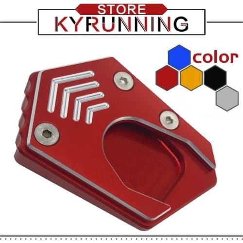 For CBR650R CBR650 R CB650R CB650 R 2019 2020 CNC Aluminum Motorcycle Side Stand Pad Enlargement Plate Kickstand Extension