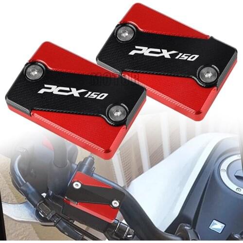 CNC Aluminum For Honda PCX150 PCX 150 2015 2016 2017 2018 2019 2020 2021 Motorcycle Front Rear Brake Fluid Reservoir Cap Covers