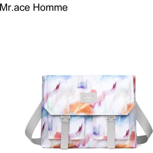 Small Kawaii Crossbody Messenger Bag Girl White Print Cute Shoulder Bag Women Summer Fashion Mobilphone Bag For Teenagers Girl