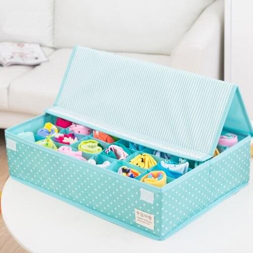 Underwear Bra Organizer Storage Box Multi Colors Drawer Closet Organizers Boxes For Underwear Scarfs Socks Bra