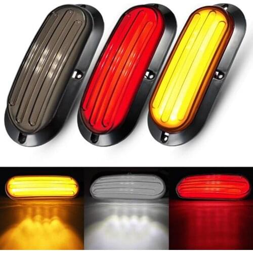 2pcs New LED Car Tail Light Taillight Signal Lamp Indicator Strobe Flashing Warning Light Bus Trailer Tail Light Strobe Light