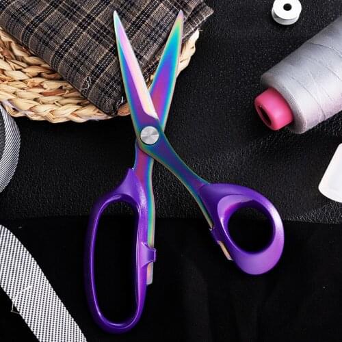 Cross Stitch Dressmaker Tailors Sewing Scissors For Cutting Fabric Embroidery Sewing Cutting Scissor Stainless Steel Scissors