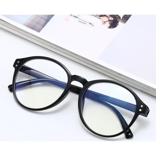 Round Frame Optical Glasses For Woman Anti Blue Light Blocking Glasses For Man Vintage Computer Oculos Feminine Gafas Men LH2206