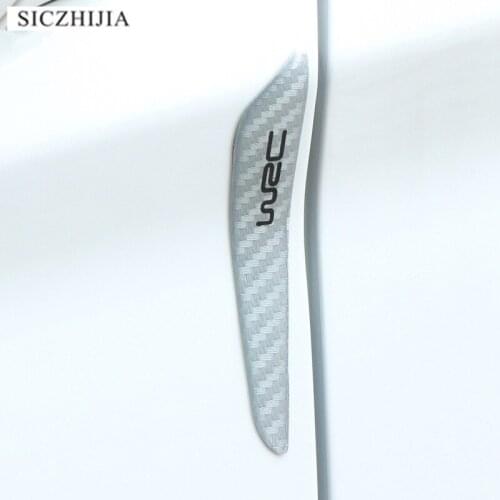 Carbon fiber car door trim strip anti-scratch anti-collision for Hyundai ix35 iX45 iX25 i20 i30 Sonata,Verna,Solaris,Elantra