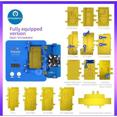 JC iHeater Face ID Pre-heating Station Heating Plate for iPhone X/XS Max/11Pro Max Motherboard Preheating Separating Desoldering